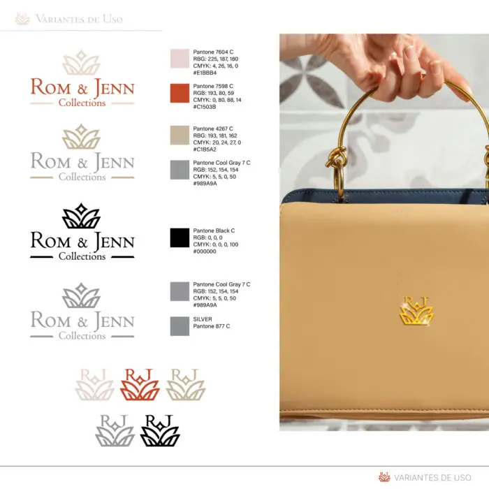 R&J variantes de logotipo